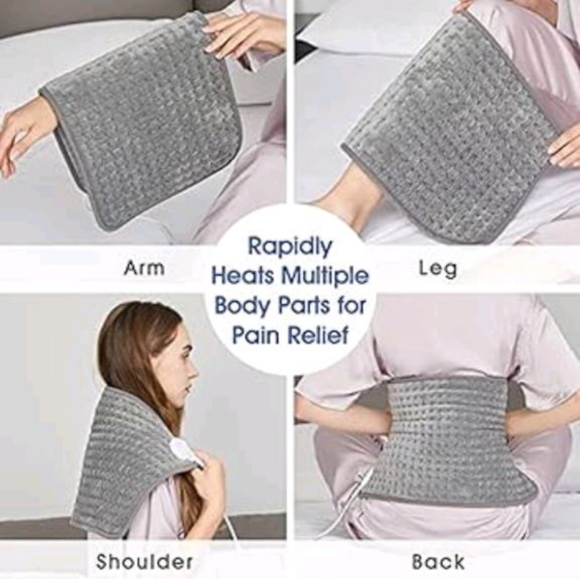 💥EXTRA LARGE MICROPLUSH HEATING PAD ELECTRONIC HEAT THERAPY BRAND NEW IN BOX - Picture 8 of 10